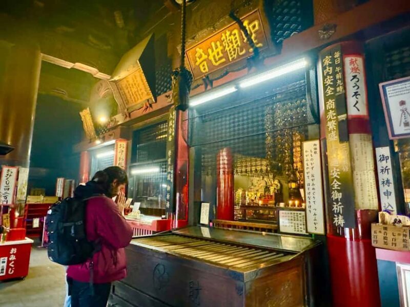 Nagoya: Kannon Temple  Osu District Street Food Guided Tour - Key Points