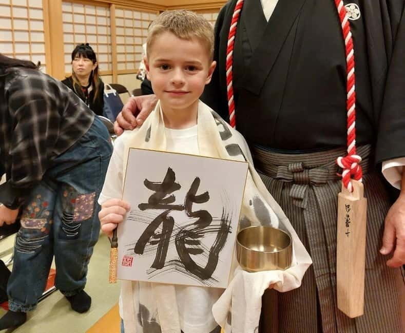 Nagoya: Private Calligraphy Experience - Key Points