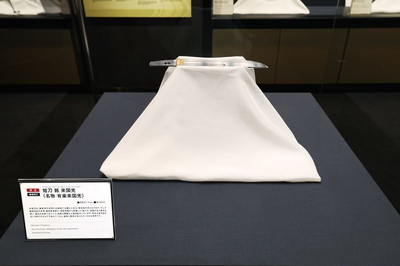 Nagoya Touken World - Matchlock guns connect the displays to the Sengoku period