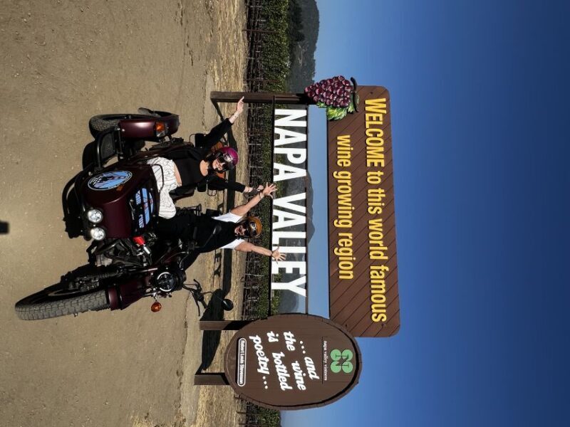 Napa Valley: Napa Valley Guided Sidecar Tour with 3 Wineries - Final Thoughts: Is This Tour For You?