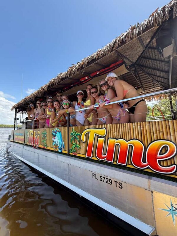Naples: Bachelorette & Birthday Tiki Boat Tour with BYOB - FAQ