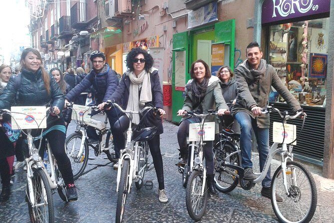 Naples electric bike tour Partenope - Key Points