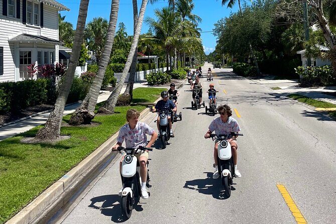 Naples Florida Electric Moped Tour - Family Fun - Easy to Ride - Key Points
