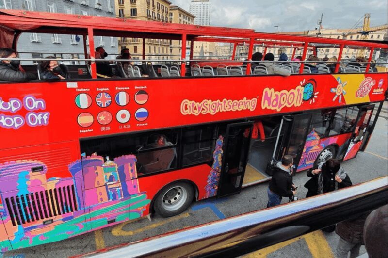 Naples: Hop-On Hop-Off Bus Tour with Train from Salerno - Exploring Naples with the Hop-On Hop-Off Bus