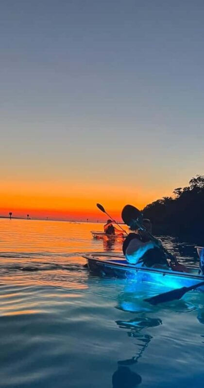 Naples: Sunset and Glow Clear Kayak Tour - Key Points