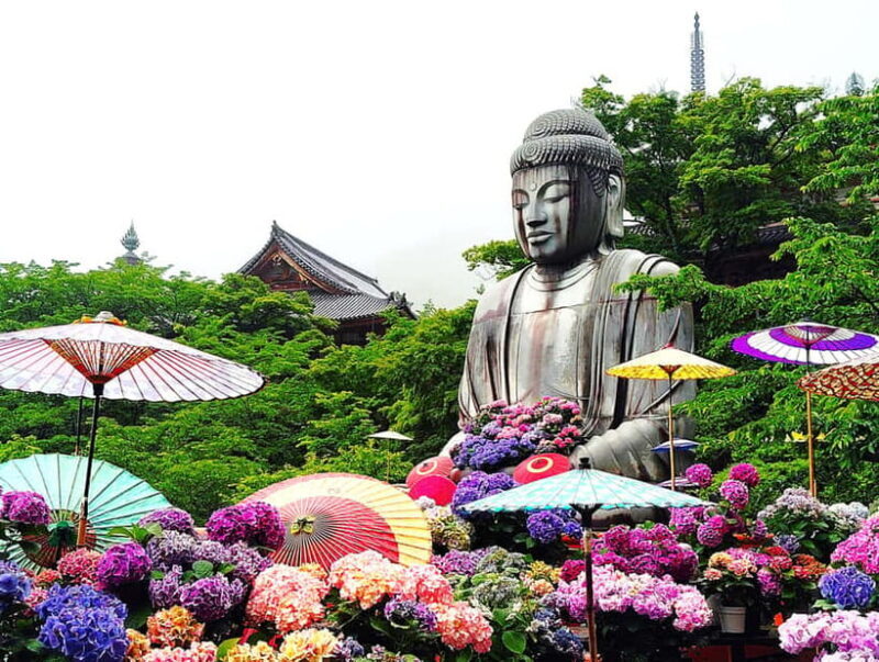 Nara: Discover a Giant Stone Buddha in the Forest Hills - The Eleven-Faced Kannon: A Compassionate Focus