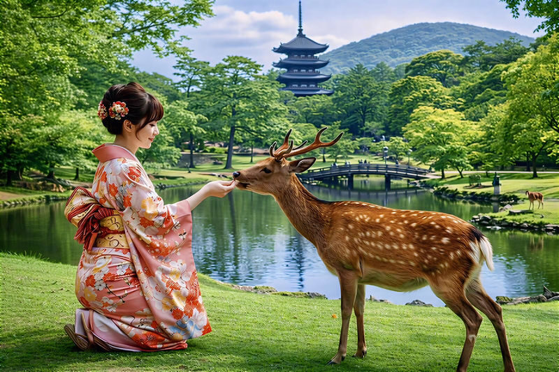 Nara: Sacred Deer & Tsubosaka-dera Full-Day Private Tour - Two Nara highlights, one full day