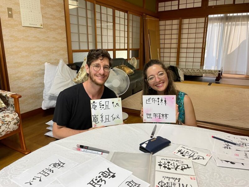 Nara: Write Your Own Name in Kanji (Japanese Calligraphy) - Why This Calligraphy Workshop Offers Great Value
