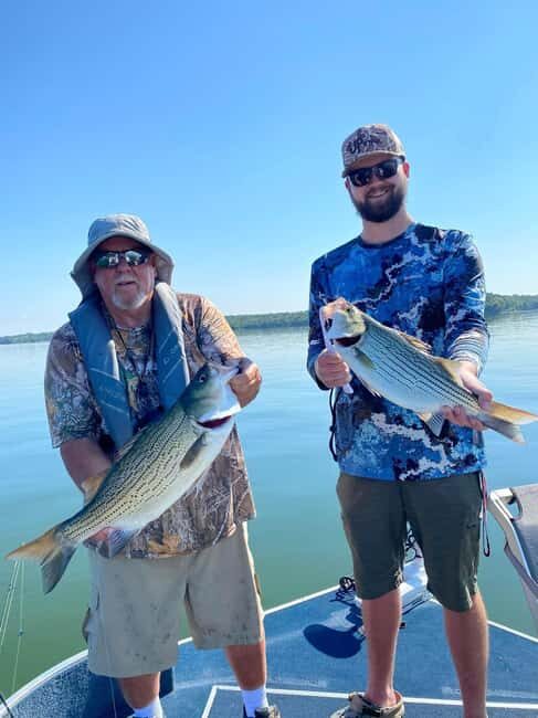 Nashville: Hybrid and Striped Bass Fishing Trip - Nashville: Hybrid and Striped Bass Fishing Trip – An Authentic Angling Adventure Just Outside Music City