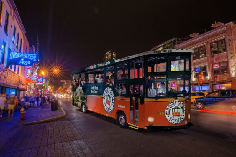 Nashville: Music City Nighttime Trolley Tour - Nashville: Music City Nighttime Trolley Tour