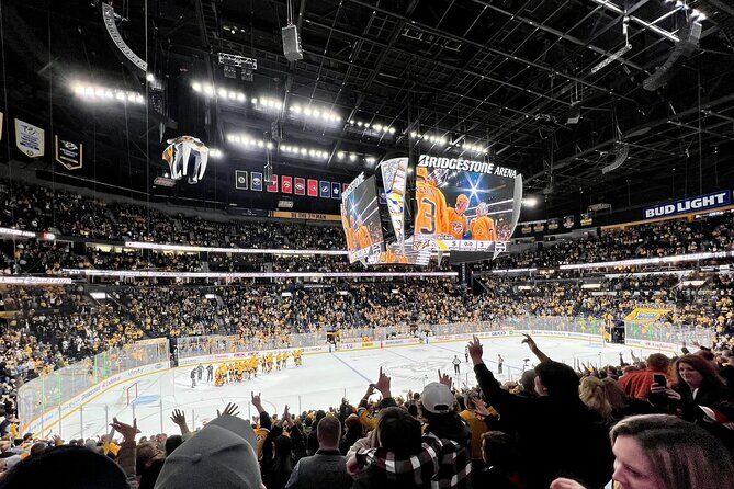 Nashville Predators Ice Hockey Game Ticket at Bridgestone Arena - Key Points