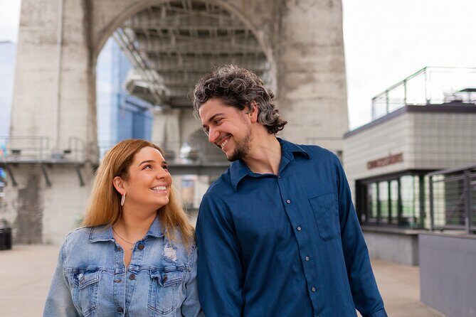 Nashville Private Couples Photoshoot on the Riverfront - The Sum Up