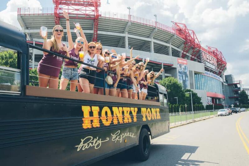 Nashville's Wildest Honky Tonk Party Bus | Public Tour (21+) - A Rolling Celebration Through Nashville’s Heartbeat
