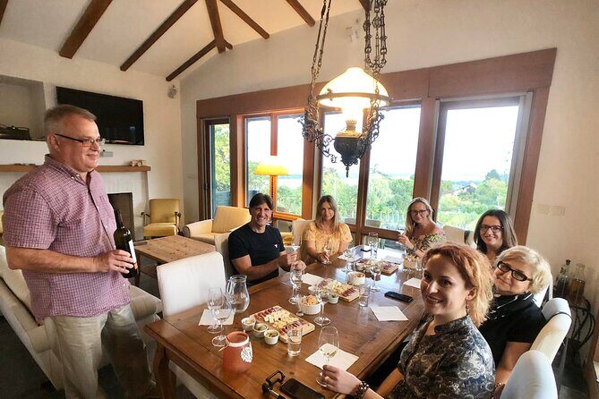 Natural wine tasting with great views - Key Points