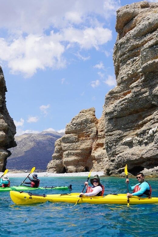 Naxos: Moutsouna Caves Sea Kayak Tour, Snorkeling & Picnic - Naxos: Moutsouna Caves Sea Kayak Tour, Snorkeling & Picnic — An Authentic Greek Coastal Adventure