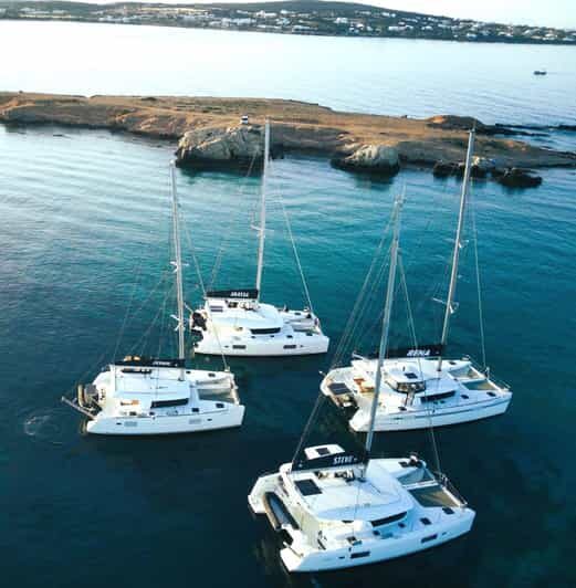 Naxos: Private Sunset Catamaran Cruise with Dinner - Naxos: Private Sunset Catamaran Cruise with Dinner