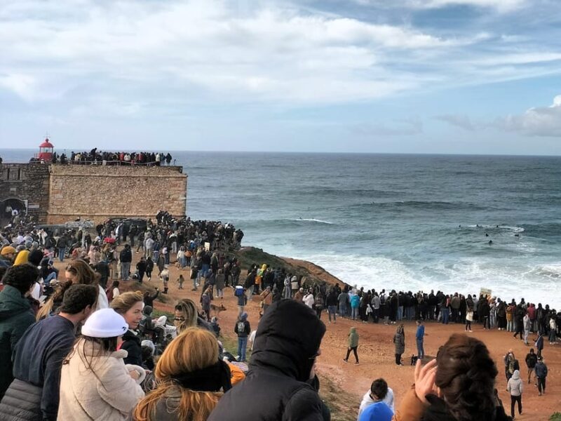 Nazaré, Óbidos & Alcobaça: Full-day Private Tour from Lisbon - Nazaré: Cliff-Top Views and Legendary Waves