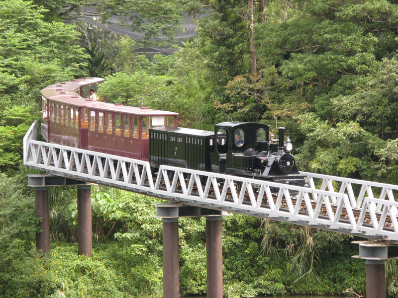 Neo Park Okinawa Ticket - The miniature train: a ride, not a shuttle