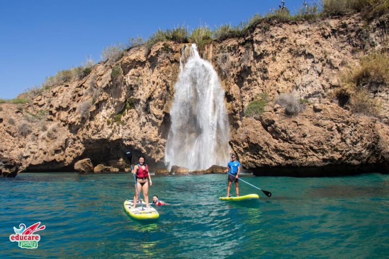Nerja: Maro Waterfall Boat Trip with Paddleboarding & Drink - What’s Included and What to Bring