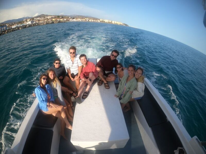 Nerja: Maro Waterfall Boat Trip with Paddleboarding & Drink - The Itinerary in Detail