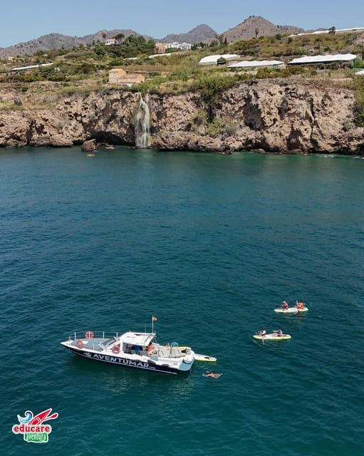 Nerja: Maro Waterfall Boat Trip with Paddleboarding & Drink - Authentic Experiences and Traveler Feedback