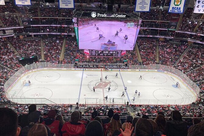 New Jersey Devils Ice Hockey Game at Prudential Center - The Food and Merchandise