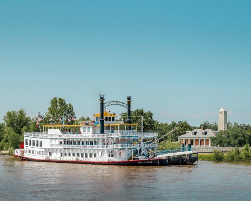 New Orleans: Creole Queen History Cruise with Optional Lunch - The Stop at Chalmette Battlefield