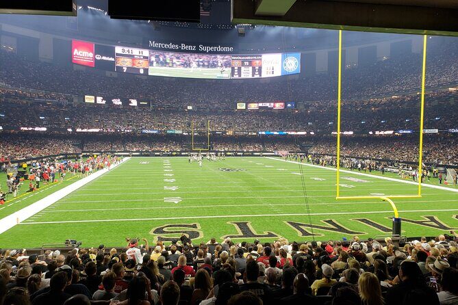 New Orleans Saints Football Game Ticket at Caesars Superdome - In-Depth: Breaking Down the Itinerary