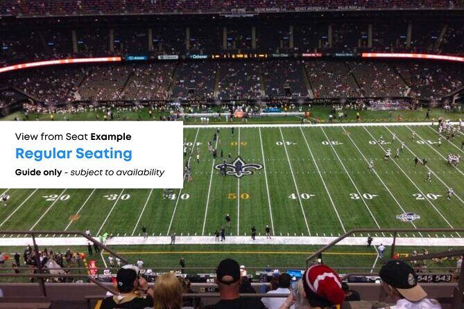 New Orleans Saints Football Game Ticket at Caesars Superdome - Practical Tips for Attendees