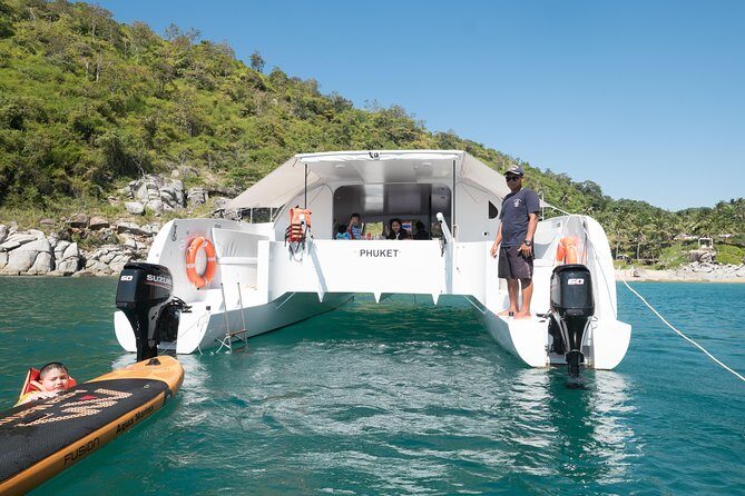 New Power catamaran for Phang Nga and Phi Phi island excursions - Key Points