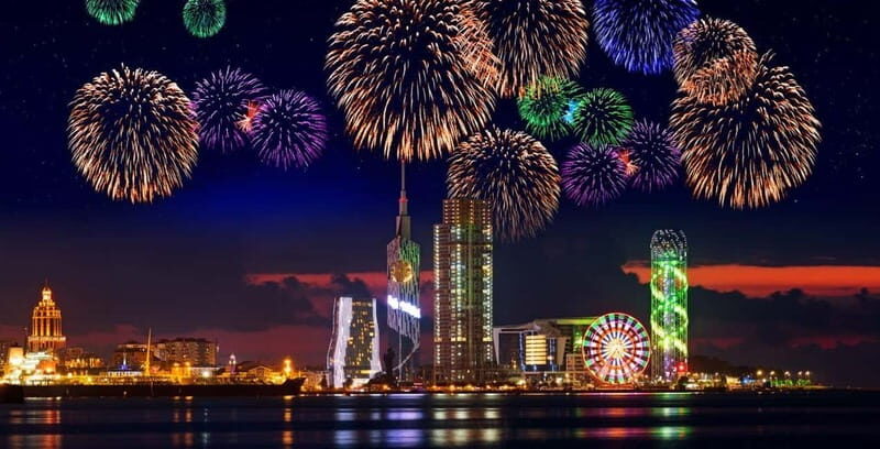 New Year 2025 Batumi - New Year 2025 Batumi: A Festive Georgian Celebration by the Sea
