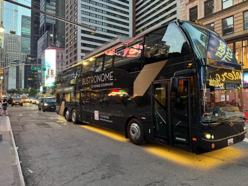 New York City: Bustronome Gourmet Dinner Tour - Practical Details and Tips