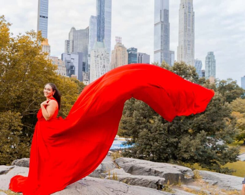 New York City: Flying dress photoshoot jonadress Manhattan - Who Should Book This Experience?