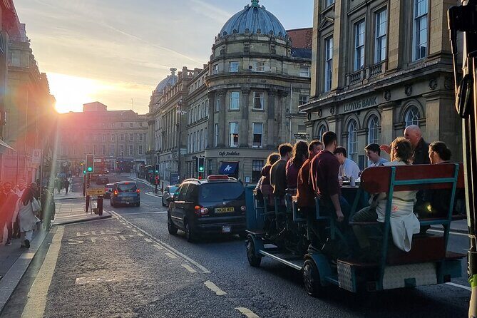Newcastle beer or prosecco bike tour - Exploring Newcastle on a Pedal-Powered Party Bike
