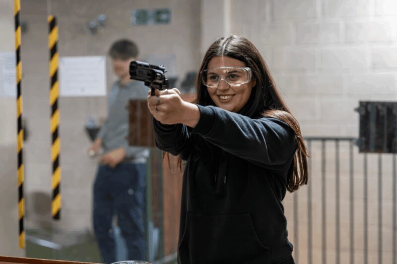 Newton Abbot: Rifle, Pistol and Simulator Combo Package - Who Should Consider This Experience?