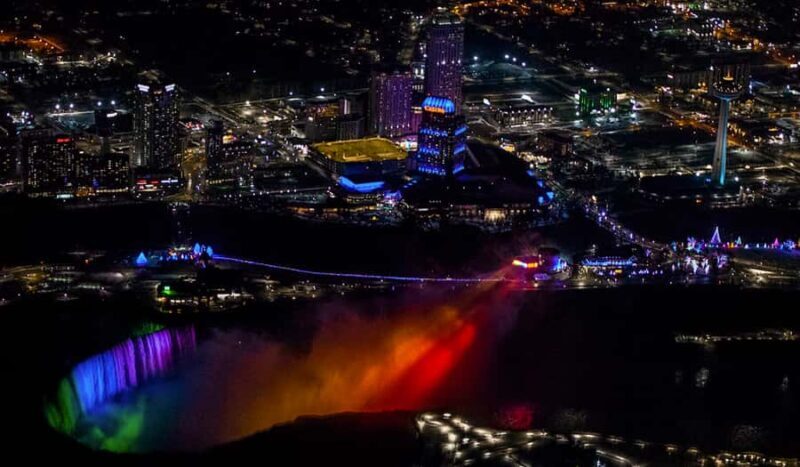 Niagara Falls, Canada: Nights & Lights Helicopter Experience - The Flight Itself