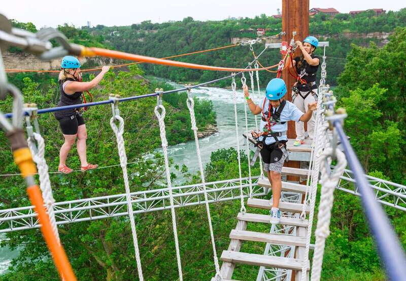 Niagara Falls, Canada: Whirlpool Adventure Ropes Course - In-Depth Review of the Whirlpool Adventure Ropes Course