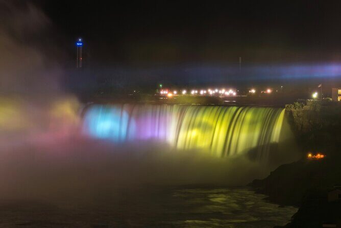 Niagara Falls Evening Tour with Boat, Dinner & Illumination Tower - Frequently Asked Questions