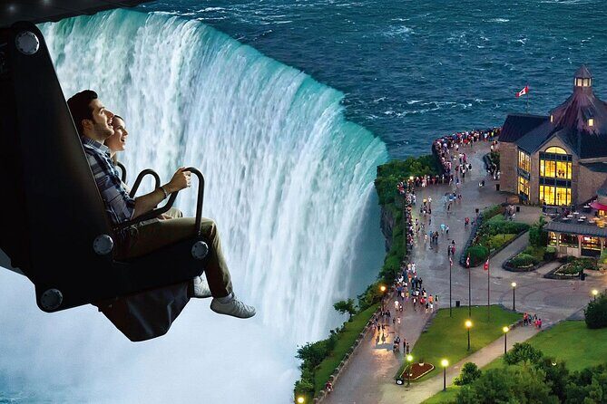 Niagara Flying Theatre Ride Skylon Tower Guided Tour Canada - Exploring the Itinerary: What You Can Expect