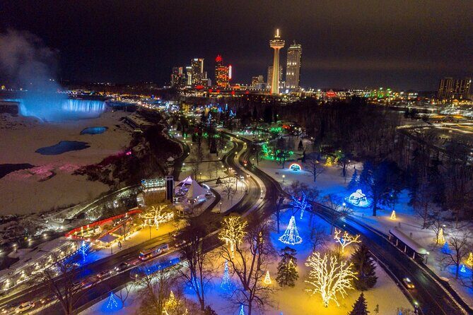 Niagara Helicopters Winter Lights at Night Tour - Niagara Helicopters Winter Lights at Night Tour: A Bird’s-Eye View of the Falls and City Lights