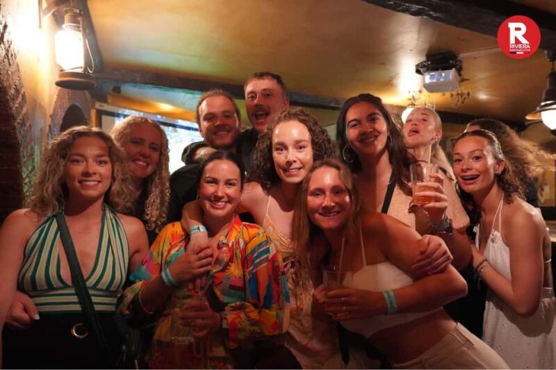 Nice: 4 Bars & 1 Club Fun Bar Crawl Party with Free Shots - Starting Point: The Heart of Nices Old Town
