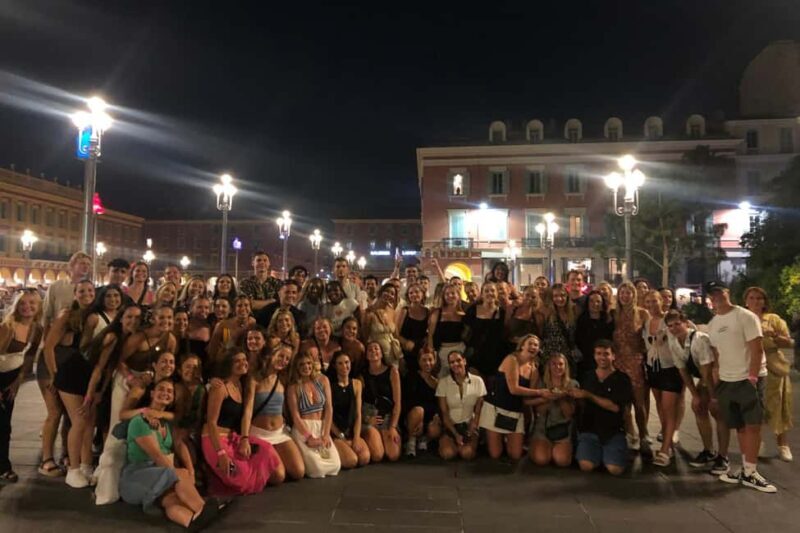 Nice: 4 Bars & 1 Club Fun Bar Crawl Party with Free Shots - The Final Stop: A Club with DJ