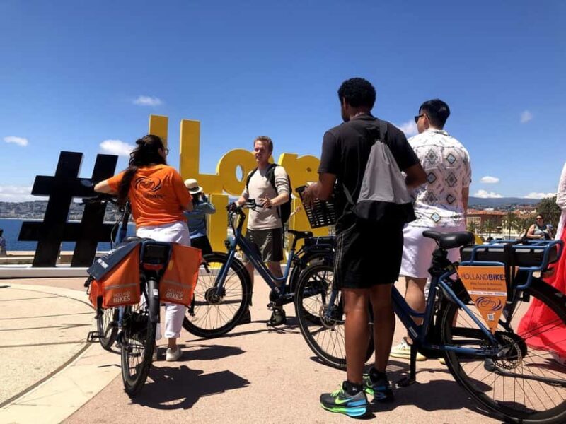 Nice and its panoramics surroundings on e-bike - Key Points