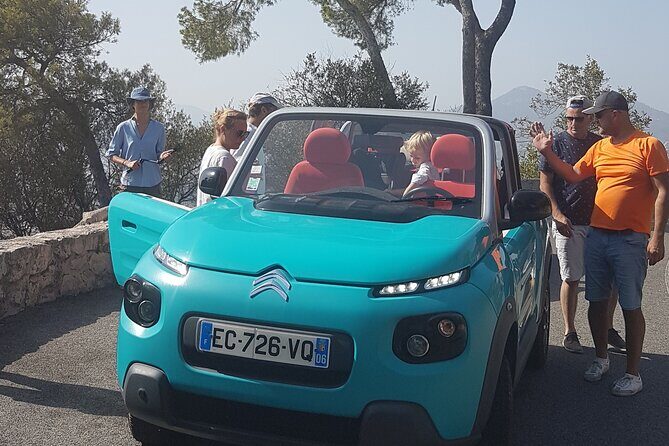 Nice-Monaco-Eze-Nice in 4 seats electric convertible you drive - FAQs
