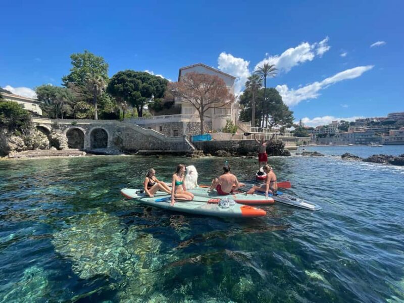 Nice: Villefranche-sur-Mer E-Bike and Paddleboard Tour - Key Points