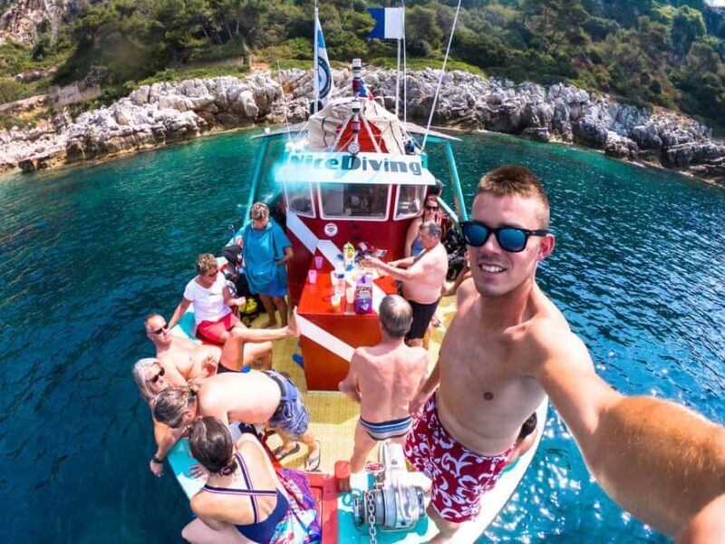 Nice : VIP sea tour with snorkeling & discover scuba - Nice: VIP Sea Tour with Snorkeling & Discover Scuba