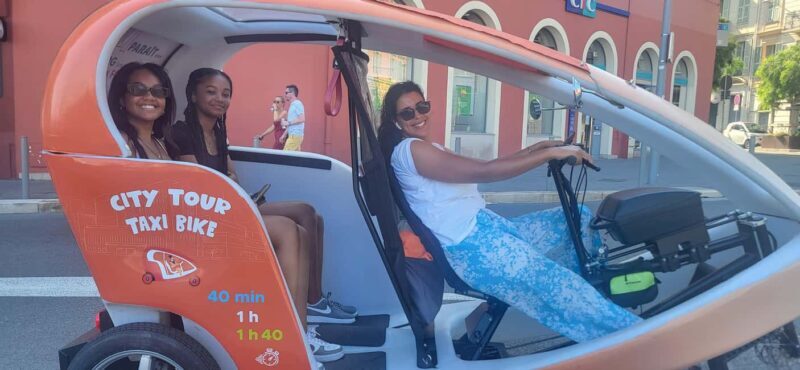 Nice : Visite guidée privé 40min en pouss pouss électrique. - Exploring the Nice: An In-Depth Review of the 40-Minute Private Pedicab Tour