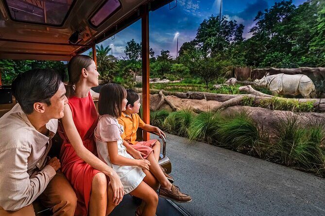 Night Safari Tickets with Tram Ride - Key Points