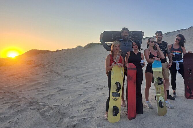Night Sandboarding at Sunset and Under the Stars or Full Moon - Key Points