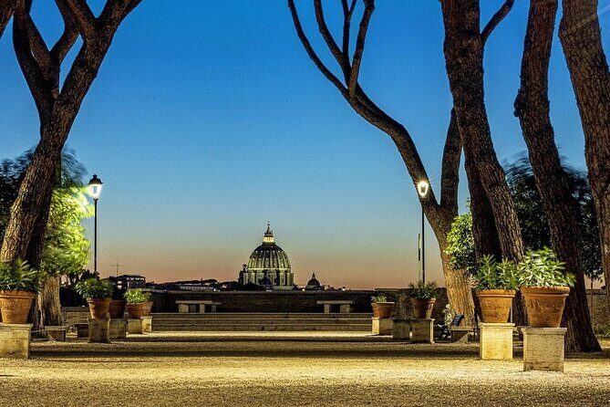 Nightscape Elegance: Rome After Dark with Golf Cart - The Sum Up